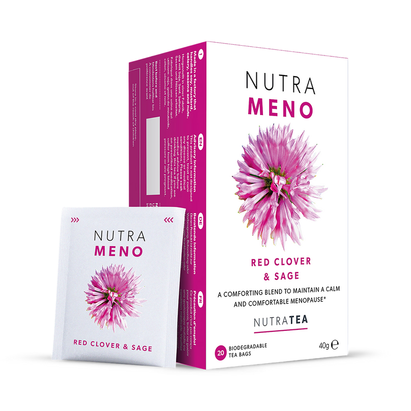 NutraMeno Herbal Tea 20 Tea Bags (British brand)