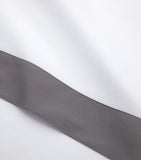 Yves Delorme Linea Platine Double Flat Sheet 240cm x 295cm (British brand)