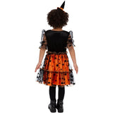 Smiffys Pumpkin Dress costume with matching headband, UK version