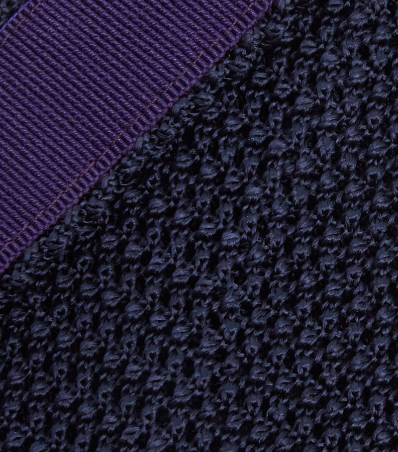 Ralph Lauren Purple Label silk knitted tie 6.5cm - British product