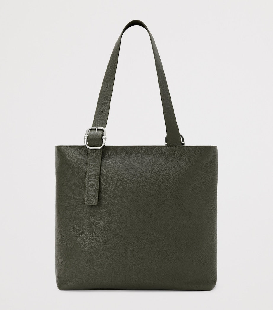 LOEWE grained calfskin Loop tote bag with adjustable handles, UK version