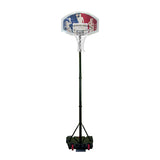 Opti portable adjustable basketball hoop and backboard - British product