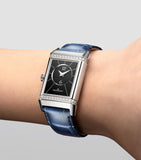 Jaeger-LeCoultre Reverso Classic Duetto stainless steel watch 24.4mm, UK version
