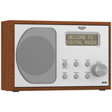 Bush portable radio brown wood effect - British product