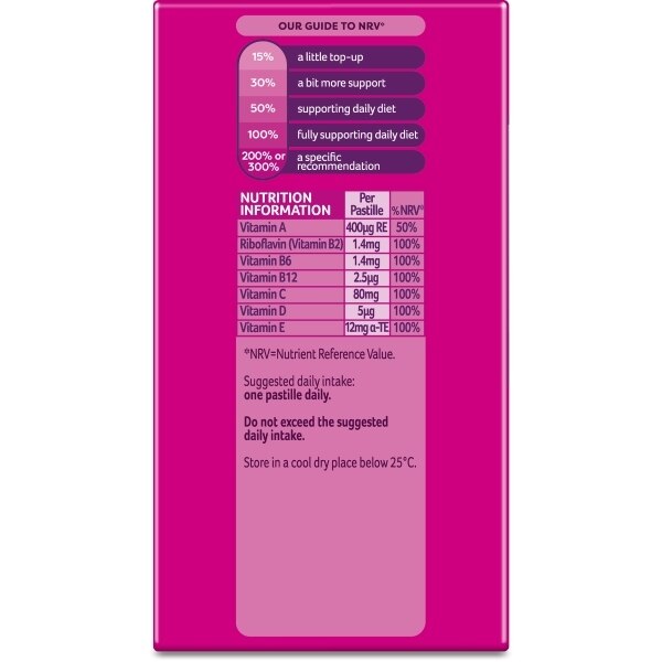 Bassetts Vitamins Multivitamins Raspberry 7-11 Years 60s GOODS Superdrug   