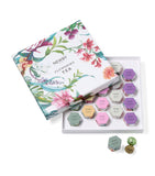 Newby flowering tea set with five blends 110g, imported from the UK
