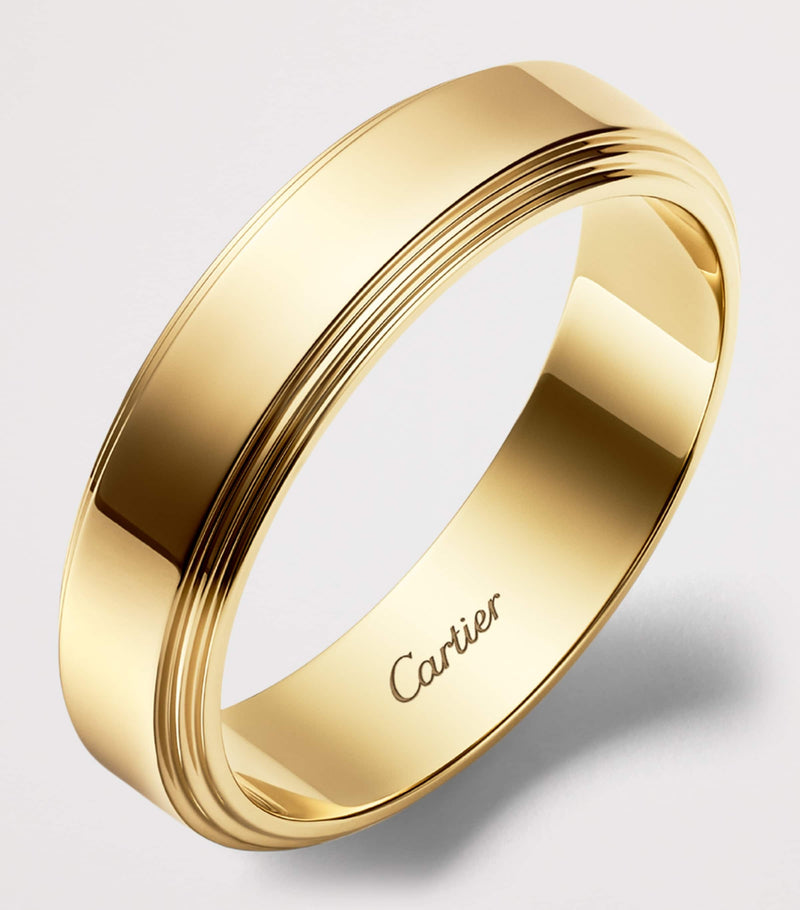 Cartier d'Amour wedding ring 18k yellow gold 5mm, UK version