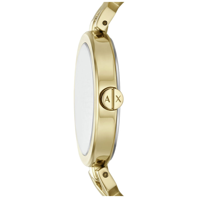 Armani Exchange ladies watch gold-tone 32mm, UK version