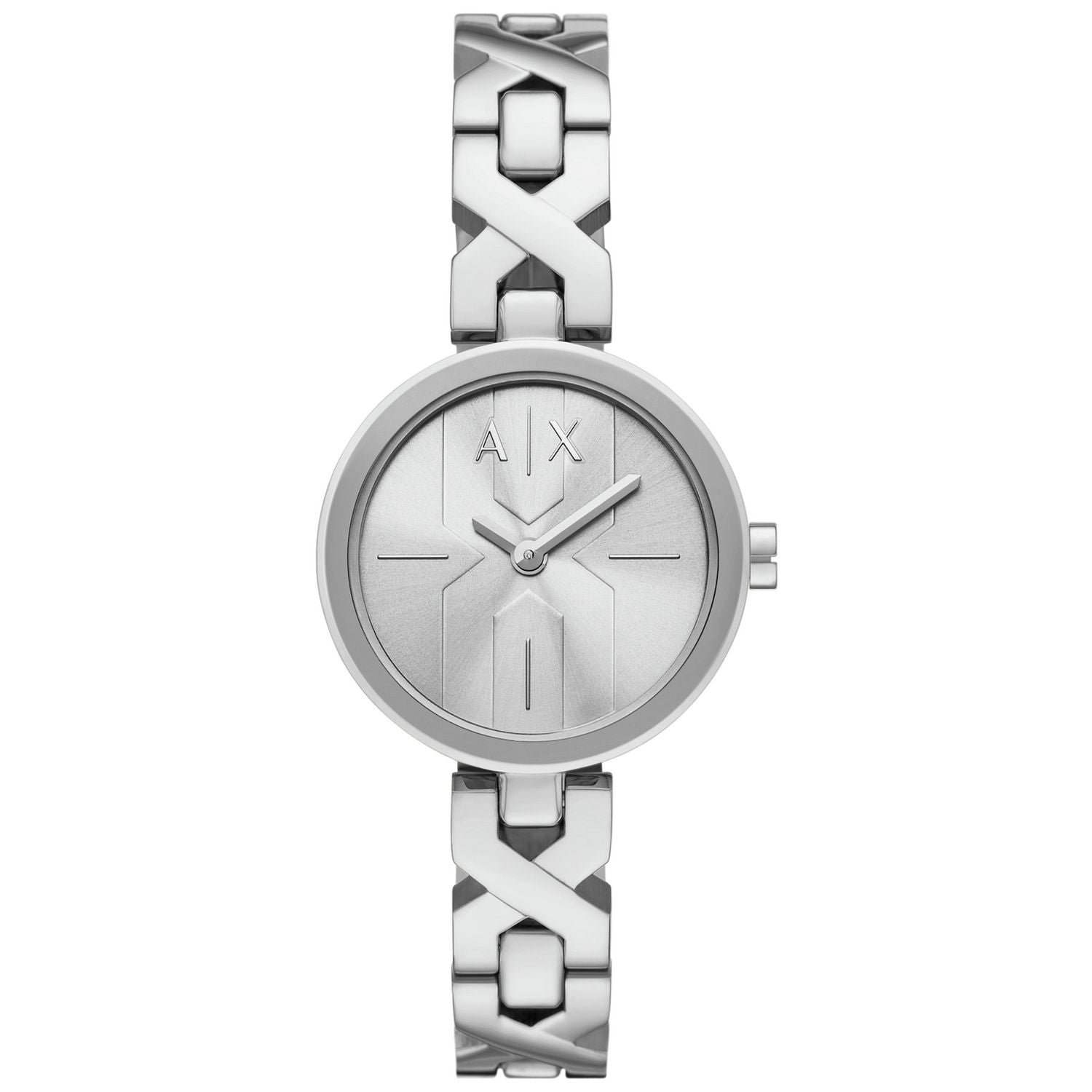 Armani Exchange silver stainless steel bracelet watch - British product