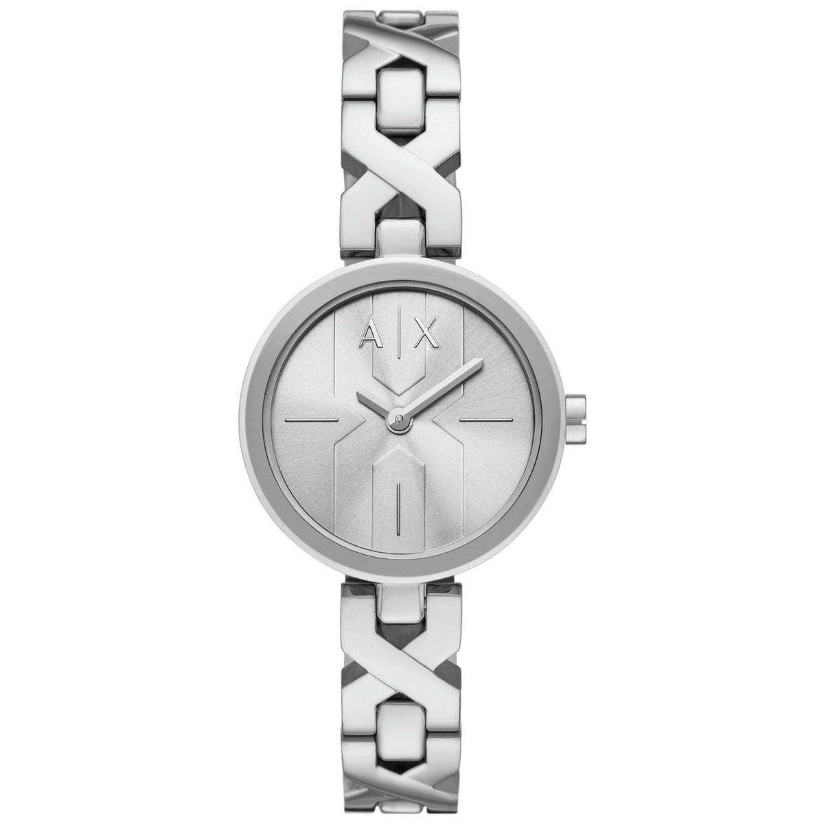 Armani Exchange silver stainless steel bracelet watch - British product