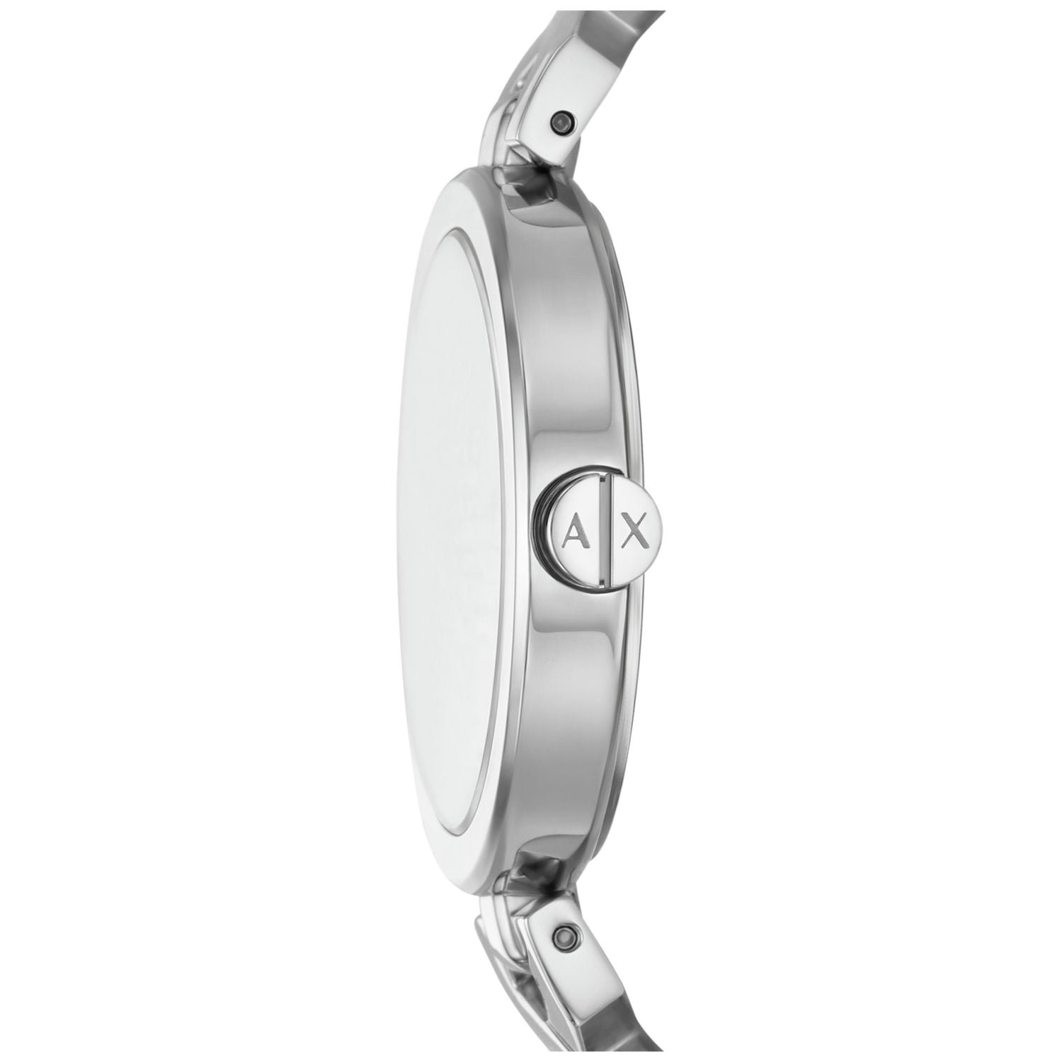 Armani Exchange silver stainless steel bracelet watch - British product
