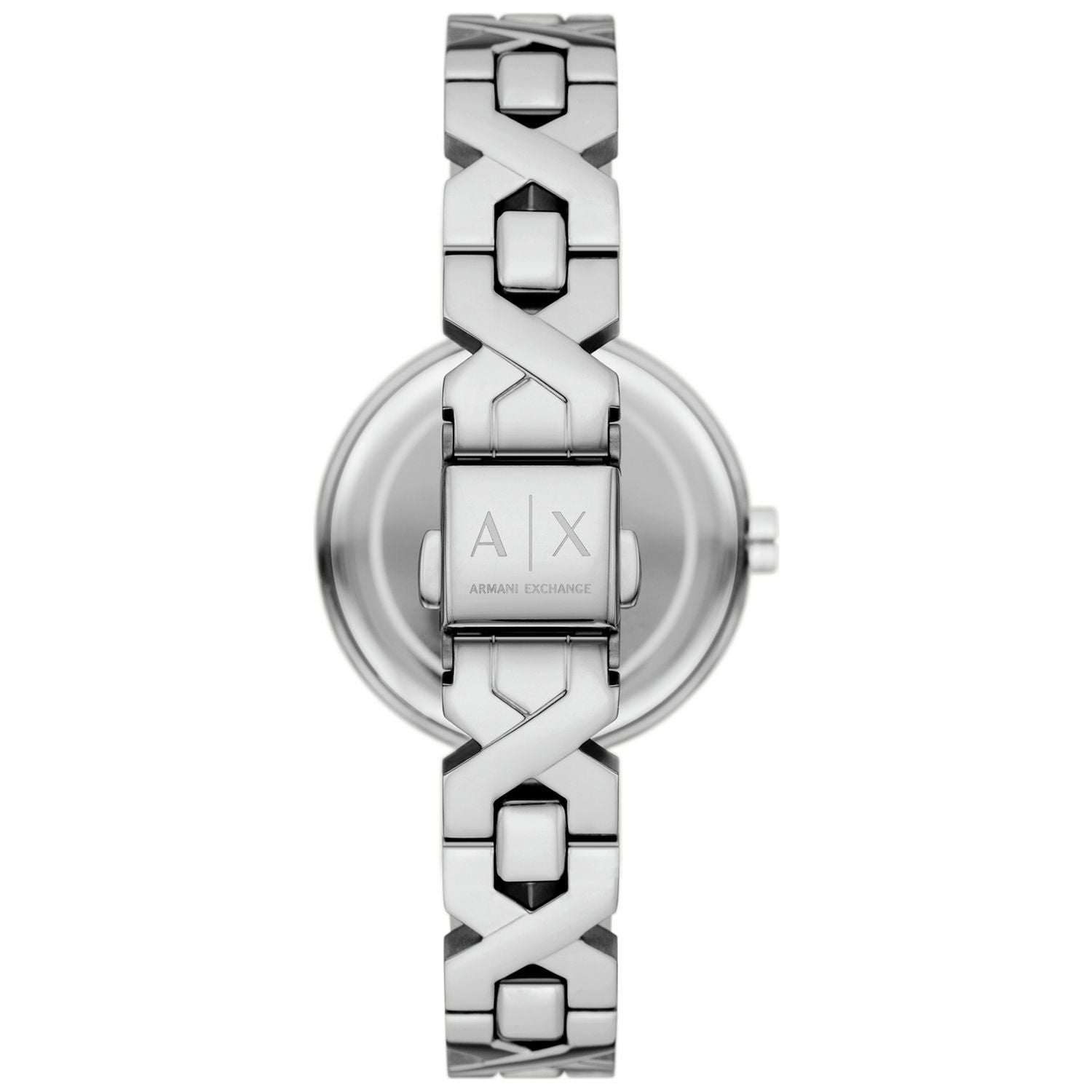 Armani Exchange silver stainless steel bracelet watch - British product