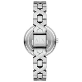 Armani Exchange silver stainless steel bracelet watch - British product