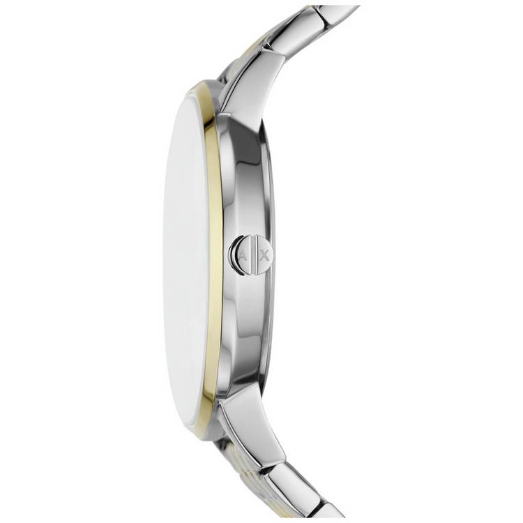 Armani Exchange ladies silver stainless bracelet watch (British brand)