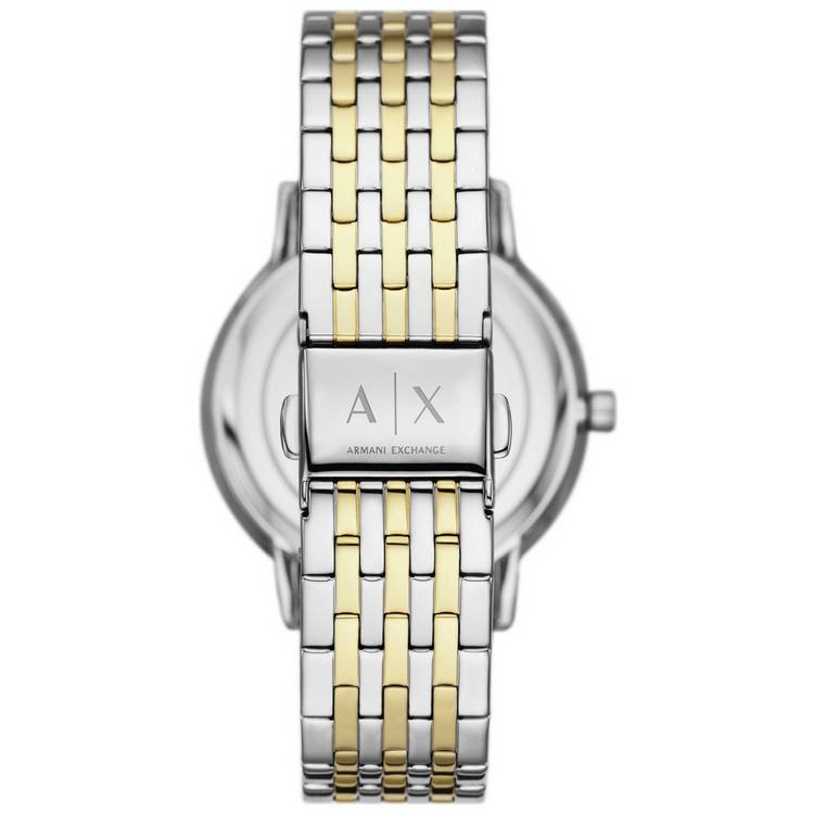 Armani Exchange ladies silver stainless bracelet watch (British brand)