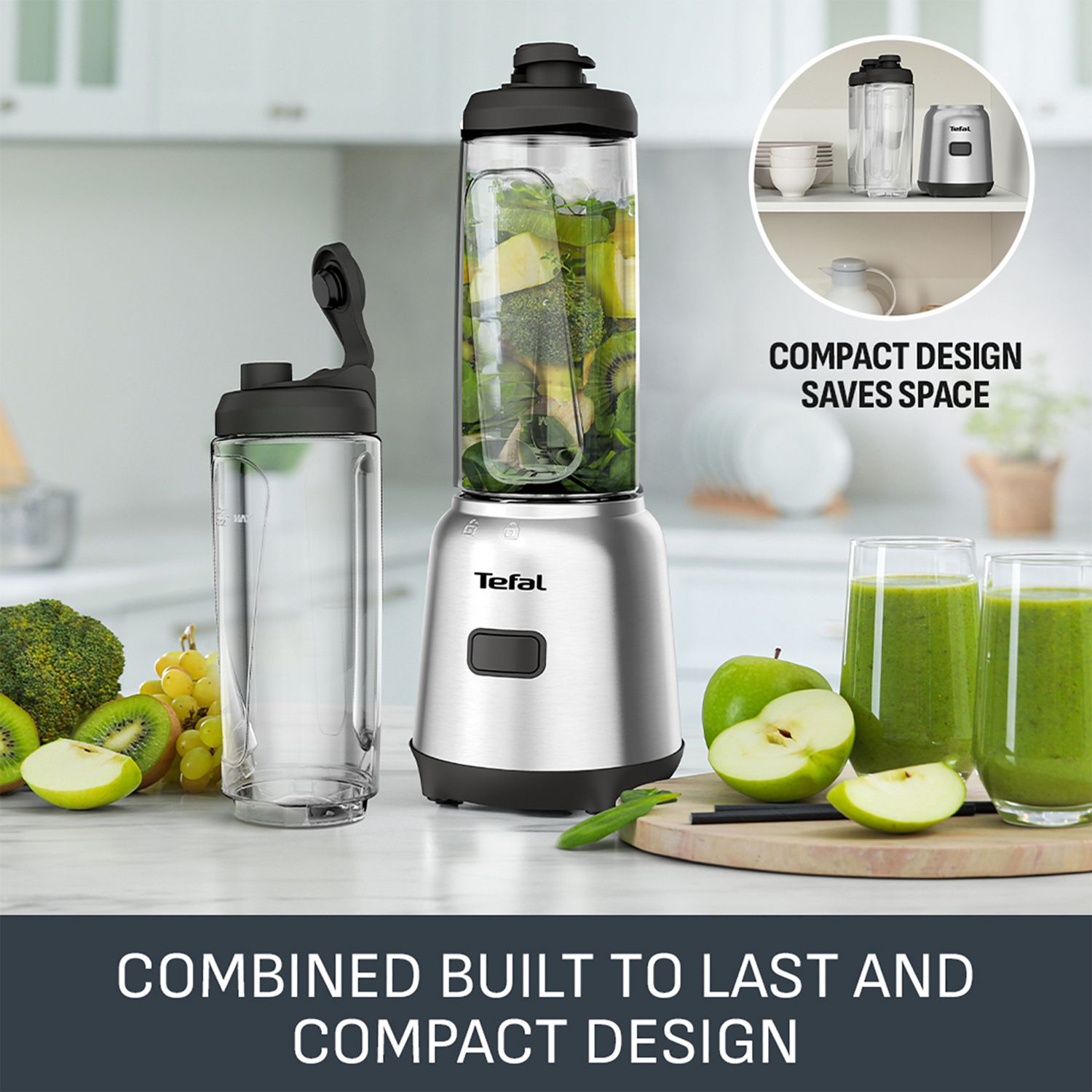 Tefal Mix & Move personal blender 0.6L, imported from the UK