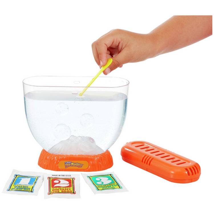 Sea Monkeys Volcano Zoo aquarium kit with magnifier, UK version