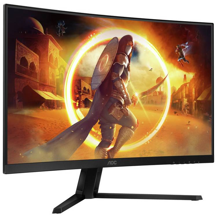 AOC CQ32G4VE 31.5in curved QHD gaming monitor, UK version