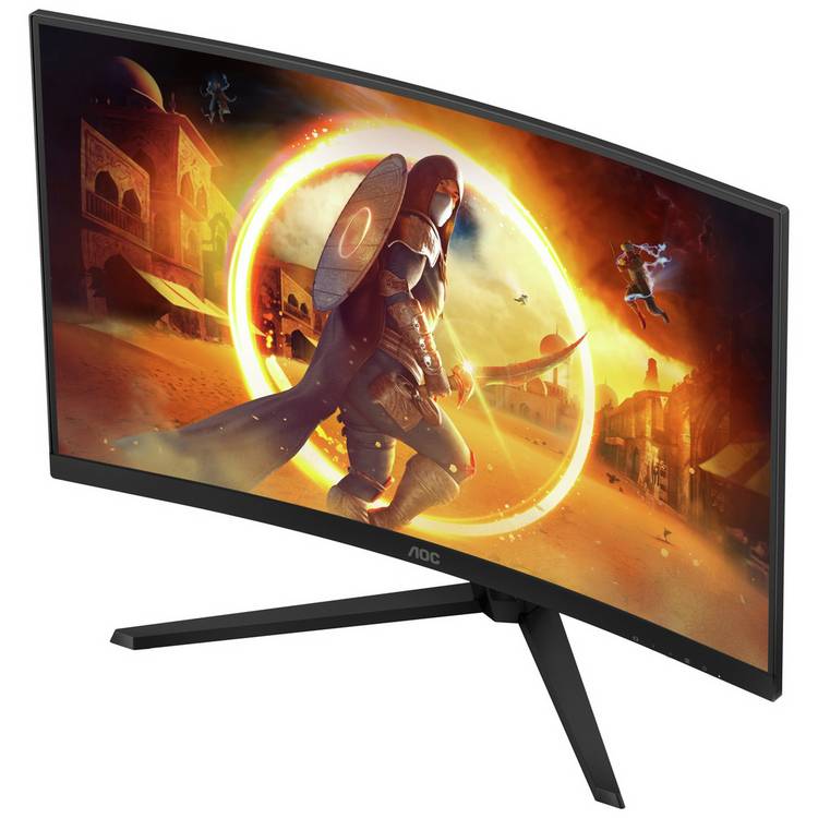 AOC CQ32G4VE 31.5in curved QHD gaming monitor, UK version