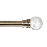 Argos Home brass extendable curtain pole 110-300cm - British product