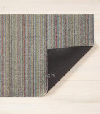 Chilewich Skinny Stripe Shag Doormat 46cm x 71cm - British product