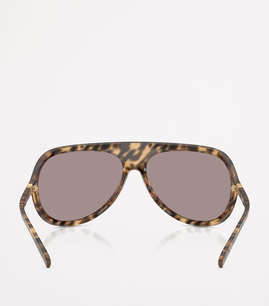 Miu Miu designer aviator plastic sunglasses - British product