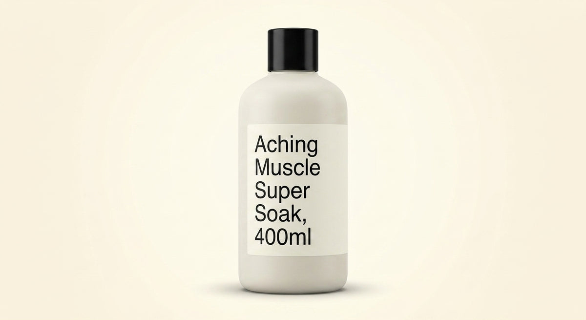 Elemis Aching Muscle Super Soak bath soak 400ml (British brand)