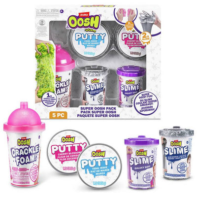 Argos Zuru Oosh Mix Combo Pack Slime Putty and Crackle Foam Set- Buy online at McGrocer