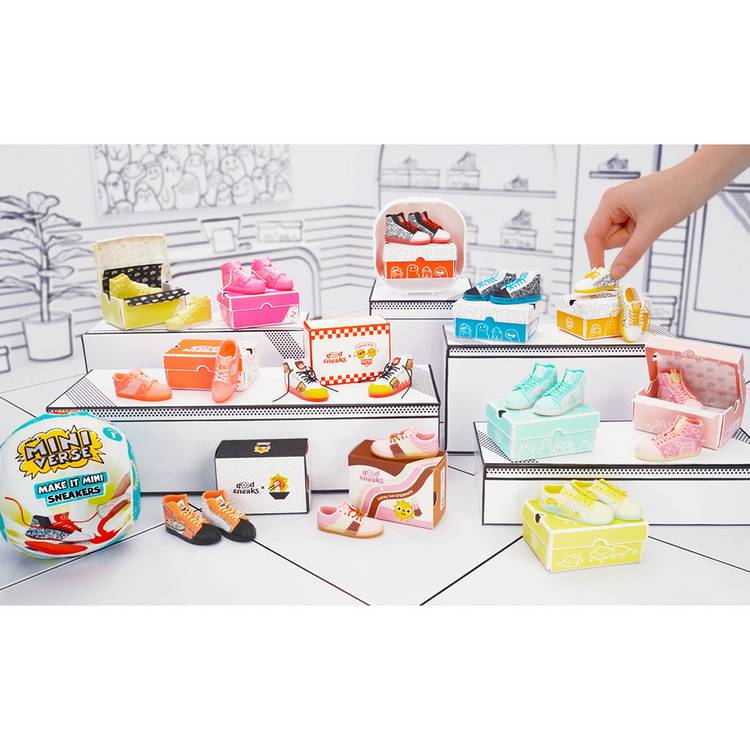 MGA Miniverse Make It Mini Fashion Sneakers craft kit (British brand)