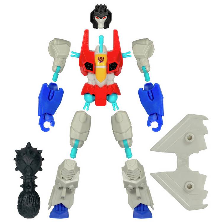 Mixmashers Transformers Starscream Deluxe Figure 12cm, imported from the UK