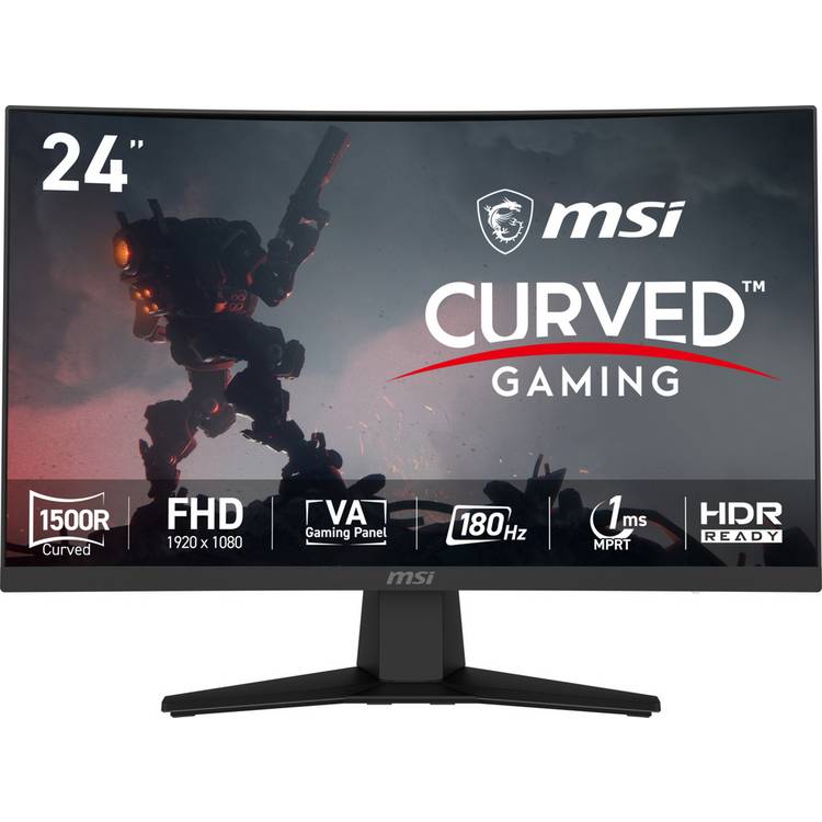 MSI MAG 244C 24 Inch 180Hz FHD Curved Gaming Monitor