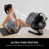 Shark FlexBreeze portable desk fan 6 inch with mist (British brand)