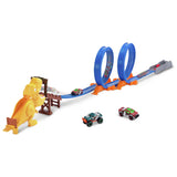 Zuru Metal Machines T-Rex playset with track and launcher, imported from the UK