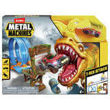 Zuru Metal Machines T-Rex playset with track and launcher, imported from the UK