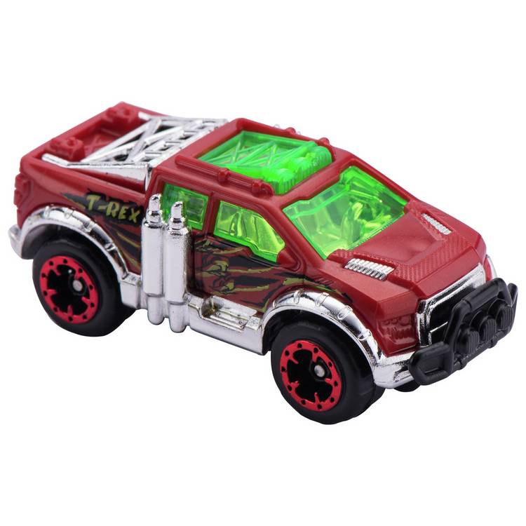 Zuru Metal Machines T-Rex playset with track and launcher, imported from the UK
