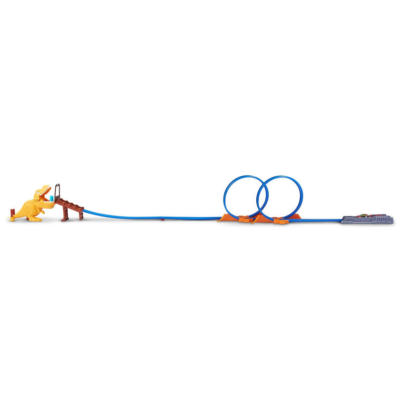 Zuru Metal Machines T-Rex playset with track and launcher, imported from the UK
