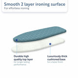Minky Smart Fit Compact ironing board cover 110x35cm (British brand)