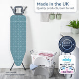 Minky Smart Fit Compact ironing board cover 110x35cm (British brand)