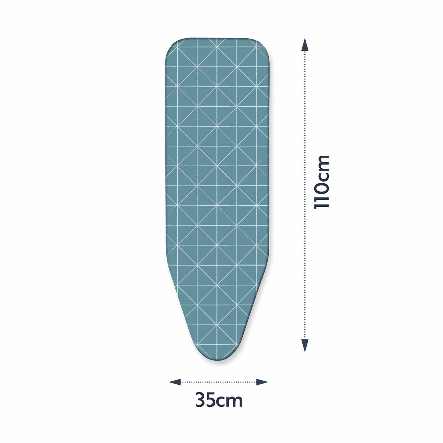 Minky Smart Fit Compact ironing board cover 110x35cm (British brand)