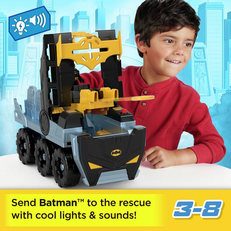 Fisher-Price Imaginext transforming Bat-Tank toy 17-inch - British product