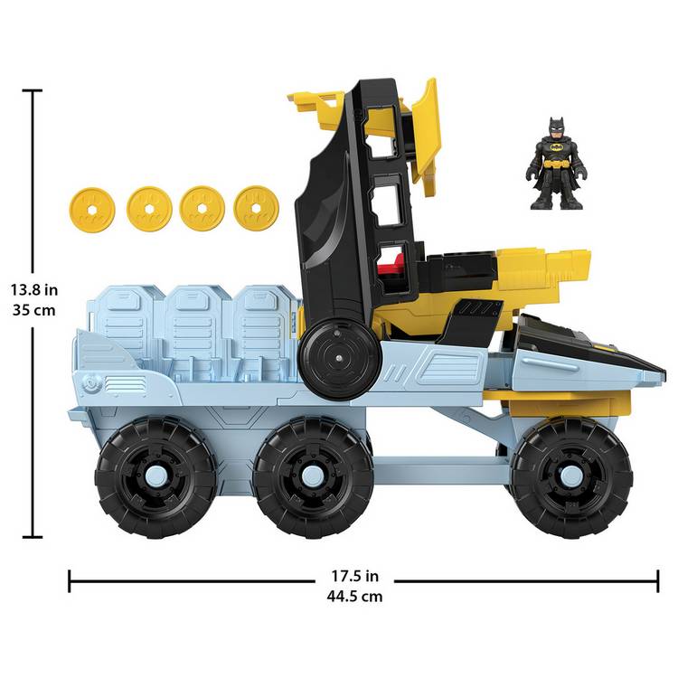 Fisher-Price Imaginext transforming Bat-Tank toy 17-inch - British product