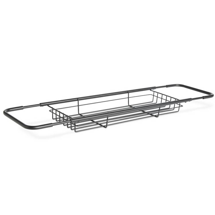 Habitat matte black bath bridge 70cm - British product