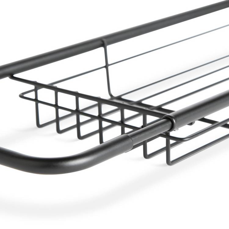 Habitat matte black bath bridge 70cm - British product