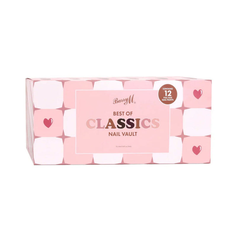 Barry M Best of Classics nail vault set pack of 12, UK version