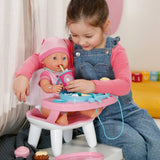 Baby Born doll lunch table interactive playset, imported from the UK