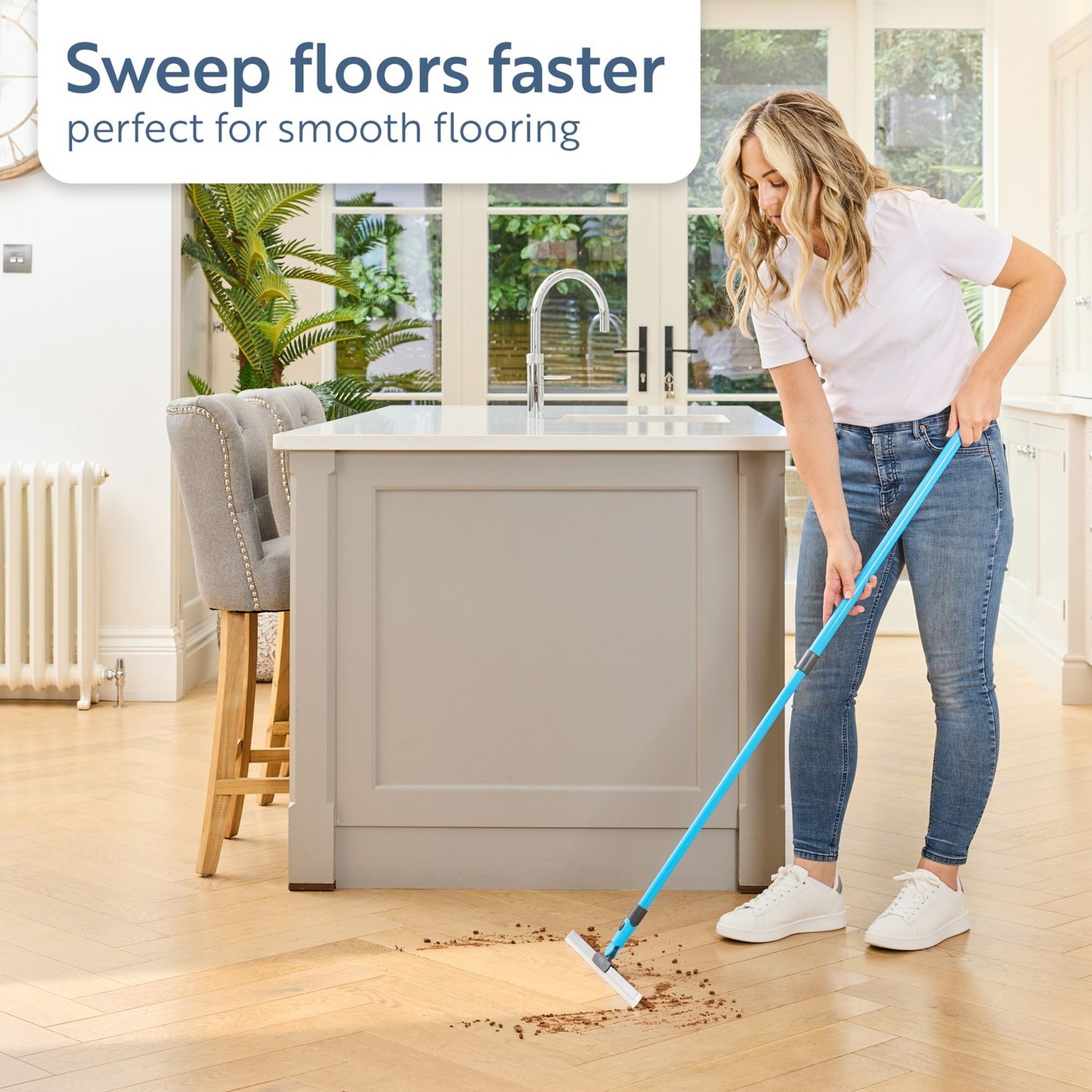 Minky Flexi Edge floor sweeper multi-surface, UK version