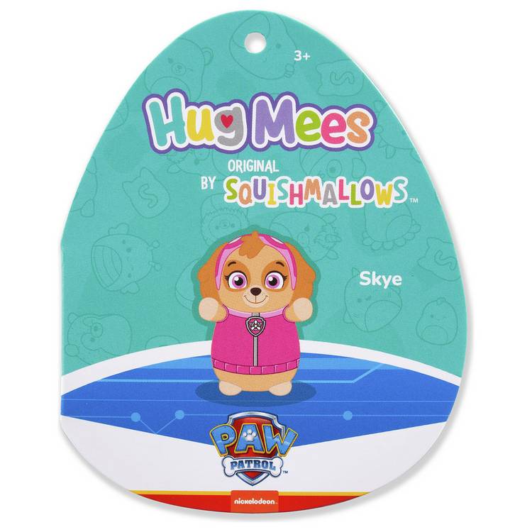 Paw Patrol Squishmallows Skye HugMees 10-inch soft toy - British product