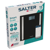 Salter smart bathroom scale black, imported from the UK