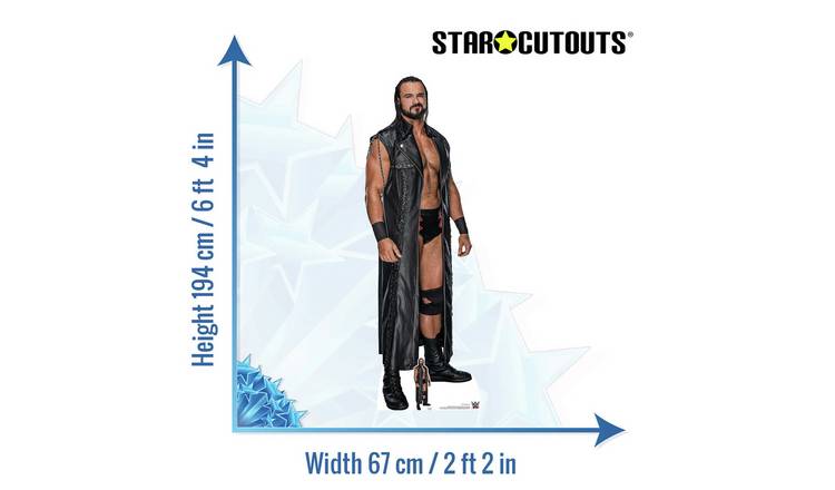 Star Cutouts WWE Drew Mcintyre Cardboard Cutout GOODS Argos