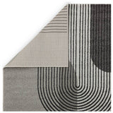 Asiatic Muse retro grey cut pile rug 80x150cm - British product